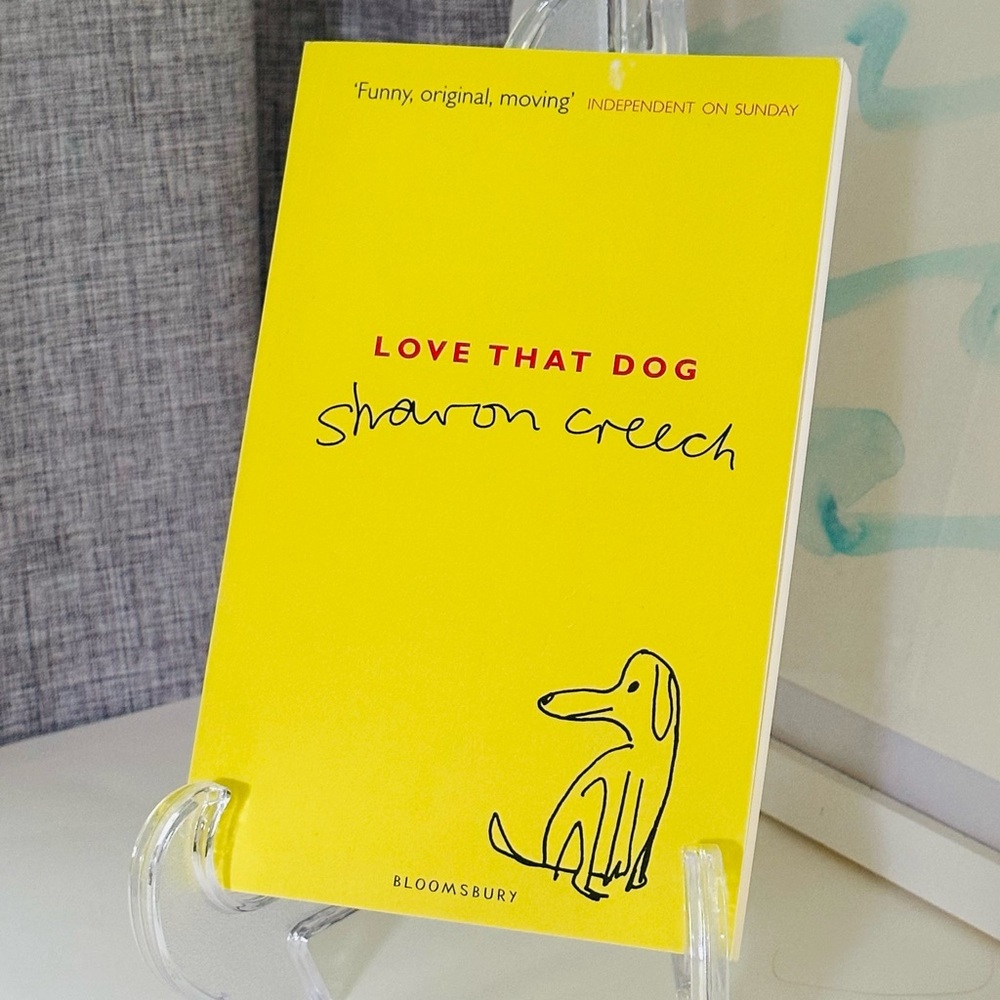 Love That Dog Sharon Creech Bloomsbury UK Edition Yellow Paperback Book